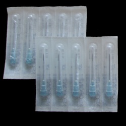 Naalden Blauw - 25mm x 0,6mm (10pcs.) - l1 0216