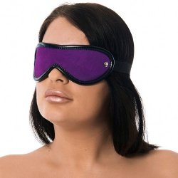 Violet Velours Augenmaske - ri-7940