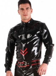 Skin Two Latex Rubber Shirt size Small - hr-sr1051-s
