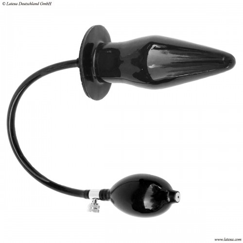 Opblaasbare Butt Plug - X-large van Latexa - la-6090