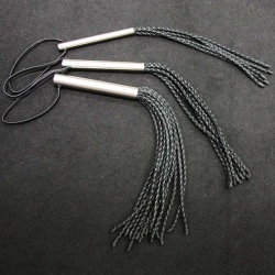 Braided Whip with Stainless Steel Handle - os-braidedwhip