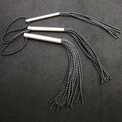 Braided Whip with Stainless Steel Handle - mi-74