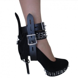 Afsluitbare Lederen High-Heel-Fixer - os-0336