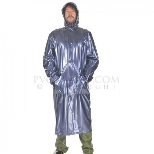 Raincoat With Collar by PVC-U-Like - pul-ra05-4xl-blp2