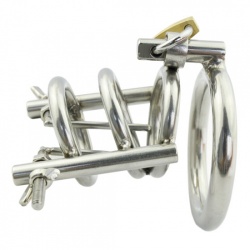 Steel Urethral Stretcher Male Chastity Device - bhs-169