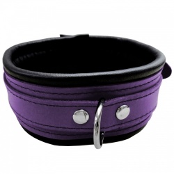 Saxos Narrow Purple/Black Collar - os-0100-1l