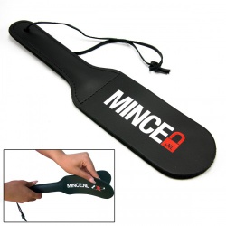 Dubbel gelaagde Lederen Mince-Spank-Me-Paddle - mi-36