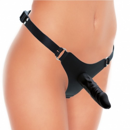 Strap-on met Ø 3.5 x 12 cm dildo by Rimba - ri-9100