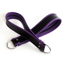 Leather Leg Loops for Sling Purple - hg-706