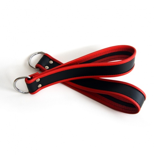 Leather Leg Loops for Sling Red - hg-706-red