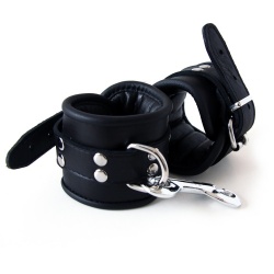 Saxos Leather Deluxe Wristcuffs - os-0363-2