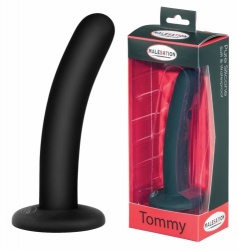 MALESATION Tommy Silicone Dildo Black Ø 26 mm - str-600000009918