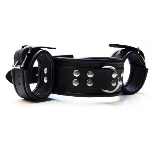 Leder, Stahl & Latex Kragen