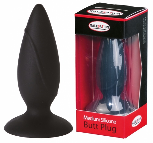 MALESATION Siliconen Plug Medium - str-650000011302