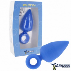 ManzzzToys Putin Butt Plug Blue - ep-e21300