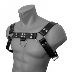 NL-Leather Leather Chest Harness - nl-bf01