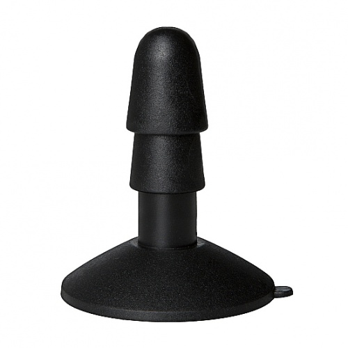 Vac-U-Lock Suction Cup Plug Black - sh-1010-10-bx