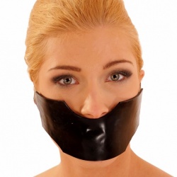 Latex Mask with Bite Gag by Anita Berg AB4330 - ab4330