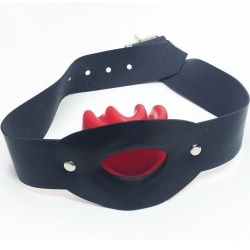 Red Latex Tongue Gag by MAE-Toys - mae-sm-061r