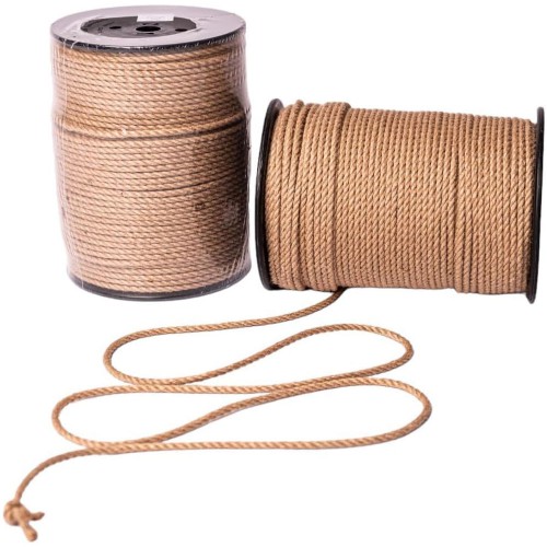220 Meter on spool Jute rope 6 mm - ta-jute06-220m