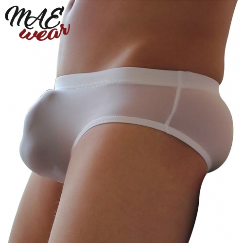 Sexy Men Ice Silk Underwear Transparent Briefs - mae-cl-079