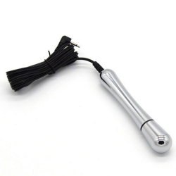 Stainless Steel Bipolair Electro dildo - mae-fm-117