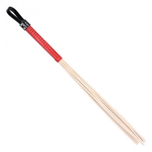 Eight Rattan Cane with Red Grip - mae-sm-105-red