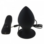 MAE-Toys Silicone Vibrating Butt Plug Ø 5cm/2