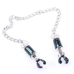 Nipple Clamps Strong Chain - silver - 112-kio-2119s