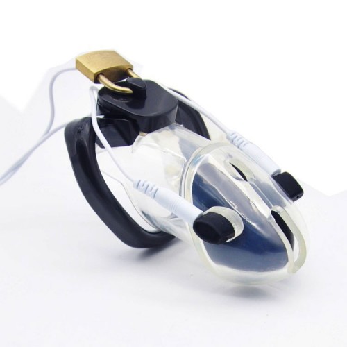 FM Electrosex Rikers Locking Chastity Device - mae-fm-180