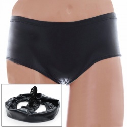 Unisex Dildo panties with TPE butt plug - mae-ty-183