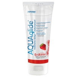 AQUAglide strawberry lubricant gel 100ml - Or-06171990000