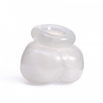 MAE-Toys Clear Silicone Ball Stretcher - mae-ty-002clr