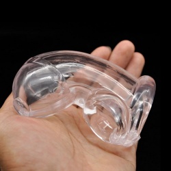Soft TPR Clear Chastity Device - mae-sm-200cl