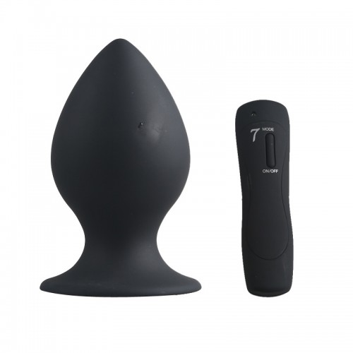 MAE-Toys Silicone Vibrating Butt Plug Ø 6cm/2,4" - mae-ty-160-60