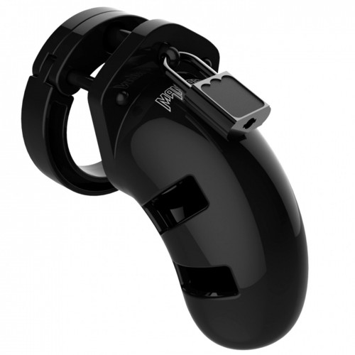 Mancage Model 01 Chastity Short Black - mcg001blk