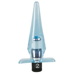 Analplug mit Vibration „Anal blue“ 1-3 cm Ø - or-05604300000