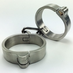 Heavy Stainless Steel Wrist Cuffs - Men - mae-sm-038m