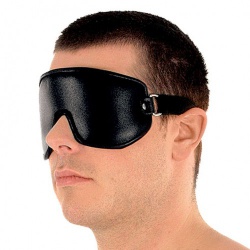 Leather Blindfold by Ledapol - le-5059