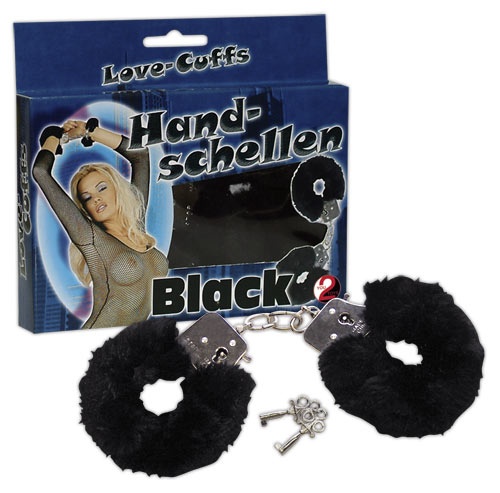 Stahl Handschellen Love Cuffs Plüschbezügen - or-05261340000