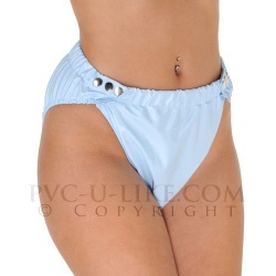 PVC High Leg Popper Pants - pul-pa29