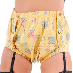 PVC ABDL Popper Pants - pul-pa24