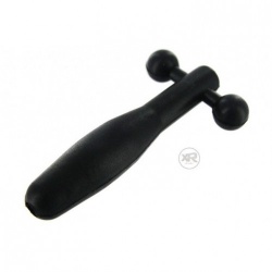 Silicone Cum-Thru Barbell Penis Plug  - xr-ab945