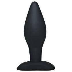 Siliconen Butt Plug Large van Black Velvets - or-0503797