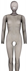 Catsuit „Mask“, ouvert, met 3/4-Arm van NO:XQSE - or-25509541101