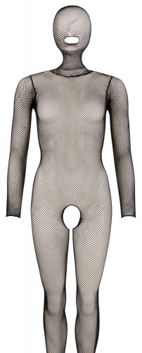 Catsuit „Maske“, ouvert, mit 3/4-Arm von NO:XQSE - or-25509541101