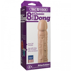 Vac-U-Lock - 20cm/8" Classic Dong Dildo van Doc Johnson - 1015-01-bx