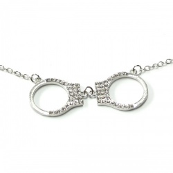 Handcuffs Necklace by MAE-Wear - mae-cl-058