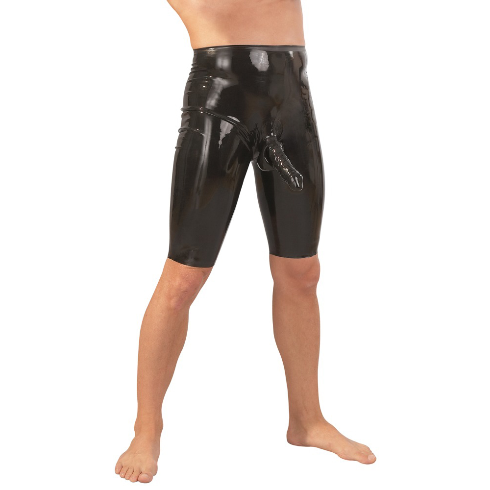 Men Erotic Open Crotch Buttock Sheer Opaque Leggings Hot Pants Sexy Lingerie Gay Fetish Nightwear Underwear