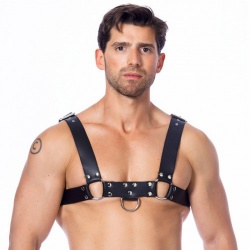 Leather Men's Chest Harness by Rimba - ri-7345